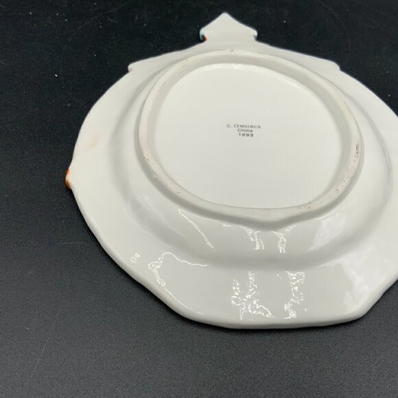 1993 Omnibus Easter Spring Dish EUC Pastel Colors Church Building - Picture 7 of 8